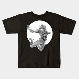 Werewolf Moon Kids T-Shirt